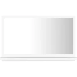 Helloshop26 Miroir de salle de bain 60 blanc