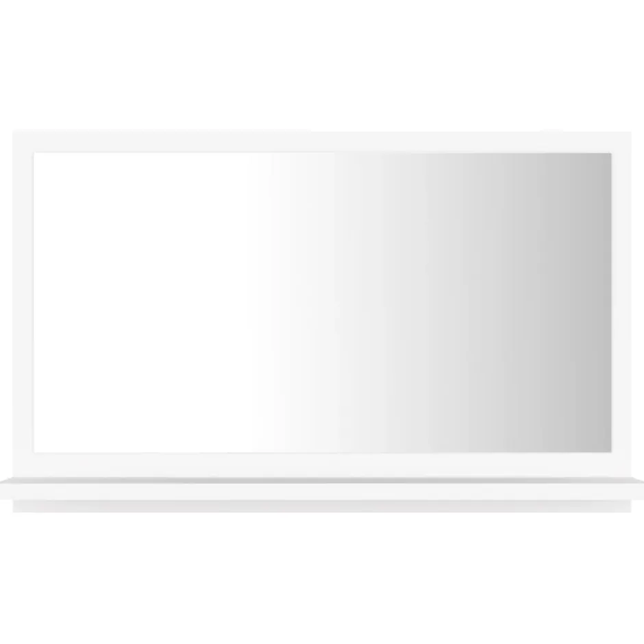 Helloshop26 Miroir de salle de bain 60 blanc