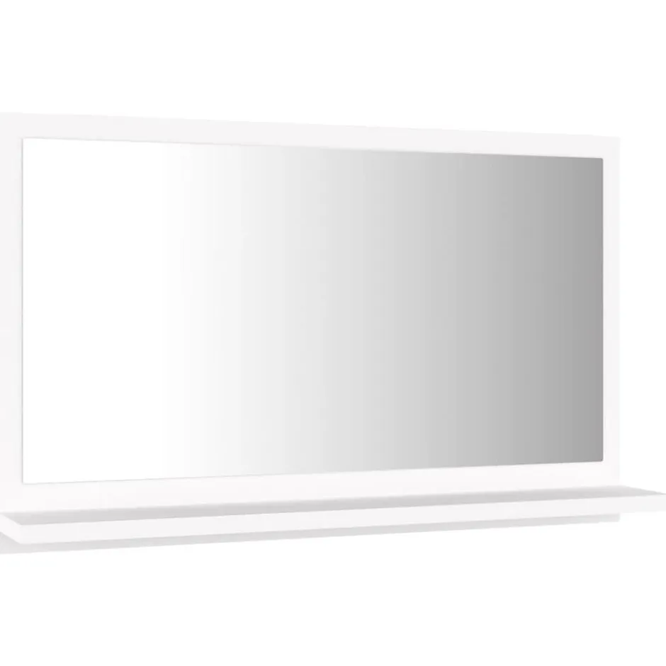 Helloshop26 Miroir de salle de bain 60 blanc