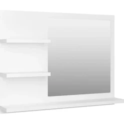 Helloshop26 Miroir de salle de bain 60 blanc