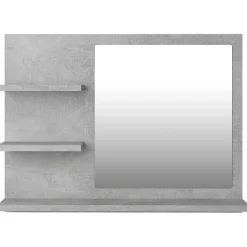 Helloshop26 Miroir de salle de bain 60 gris