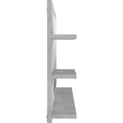 Helloshop26 Miroir de salle de bain 3 gris* Miroir Simple