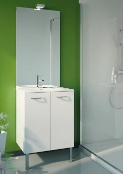 Autres Miroir de Salle de bain 60 x 100 cm Crédence EkoLine AQUARINE 228499* Miroir Simple