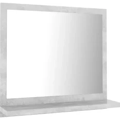 Helloshop26 Miroir de salle de bain 40 gris* Miroir Simple