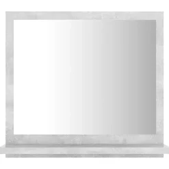 Helloshop26 Miroir de salle de bain 40 gris* Miroir Simple