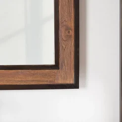 Wanda Collection Miroir de salle de bain Elégance bois métal 60x80