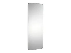 Vente-unique Miroir de salle de bain rectangle contour noir - 140x50 cm - DEMETRIA