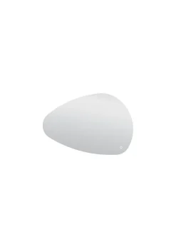 MPGlass Miroir de salle de bains lumineux LED 80 x 120 cm, argenté, Stone
