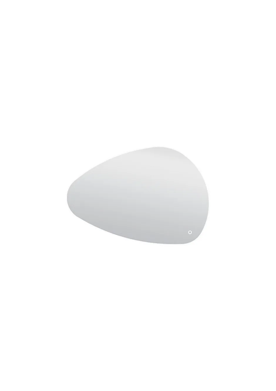 MPGlass Miroir de salle de bains lumineux LED 80 x 120 cm, argenté, Stone