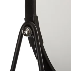 5Five Miroir de salle de bains rond grossissant à poser diam. 17 cm, coloris noir,* Miroir Simple