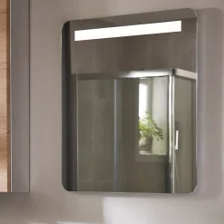 Cooke & Lewis Miroir de salle de bains éclairant LED antibuée 60x70 cm, GoodHome Colwell