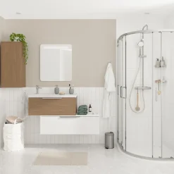 Cooke & Lewis Miroir de salle de bains éclairant LED antibuée 60x70 cm, GoodHome Colwell