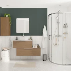 Cooke & Lewis Miroir de salle de bains éclairant LED antibuée 60x70 cm, GoodHome Colwell