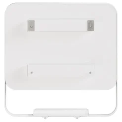 GoodHome Miroir de salle de bains mural blanc avec tablette l.60,5 x H.60.5 x P.12 cm, Maza* Miroir Simple