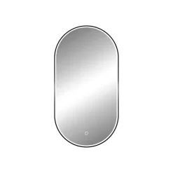 MPGlass Miroir de salle de bains lumineux LED rectangulaire l. 45 x H. 85 cm Denver