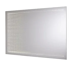 Cooke & Lewis Miroir de salle de bains lumineux LED 80x50 cm, Calshot* Miroir Lumineux