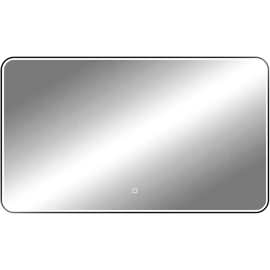 MPGlass Miroir de salle de bains lumineux LED rectangulaire l. 120 x H. 70 cm Denver* Miroir Lumineux