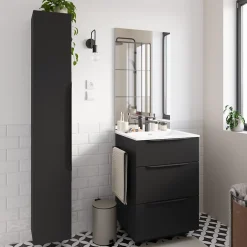 Cooke & Lewis Miroir de salle de bains simple l.60 x H.100 x 2 cm, Pamili* Miroir Simple