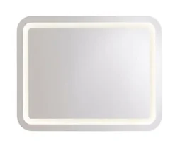 Cooke & Lewis Miroir de salle de bains lumineux LED 80 x 60 cm, Charlestown* Miroir Lumineux