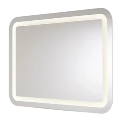 Cooke & Lewis Miroir de salle de bains lumineux LED 80 x 60 cm, Charlestown* Miroir Lumineux