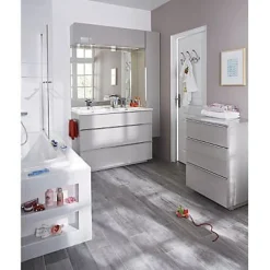 Cooke & Lewis Miroir de salle de bains l.120 x H.100 cm, Pamili