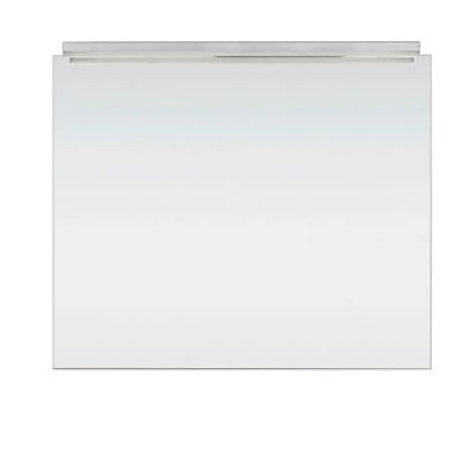 Miroir de salle de bains lumineux LED effet chêne clair l.60 cm, Calao* Miroir Lumineux