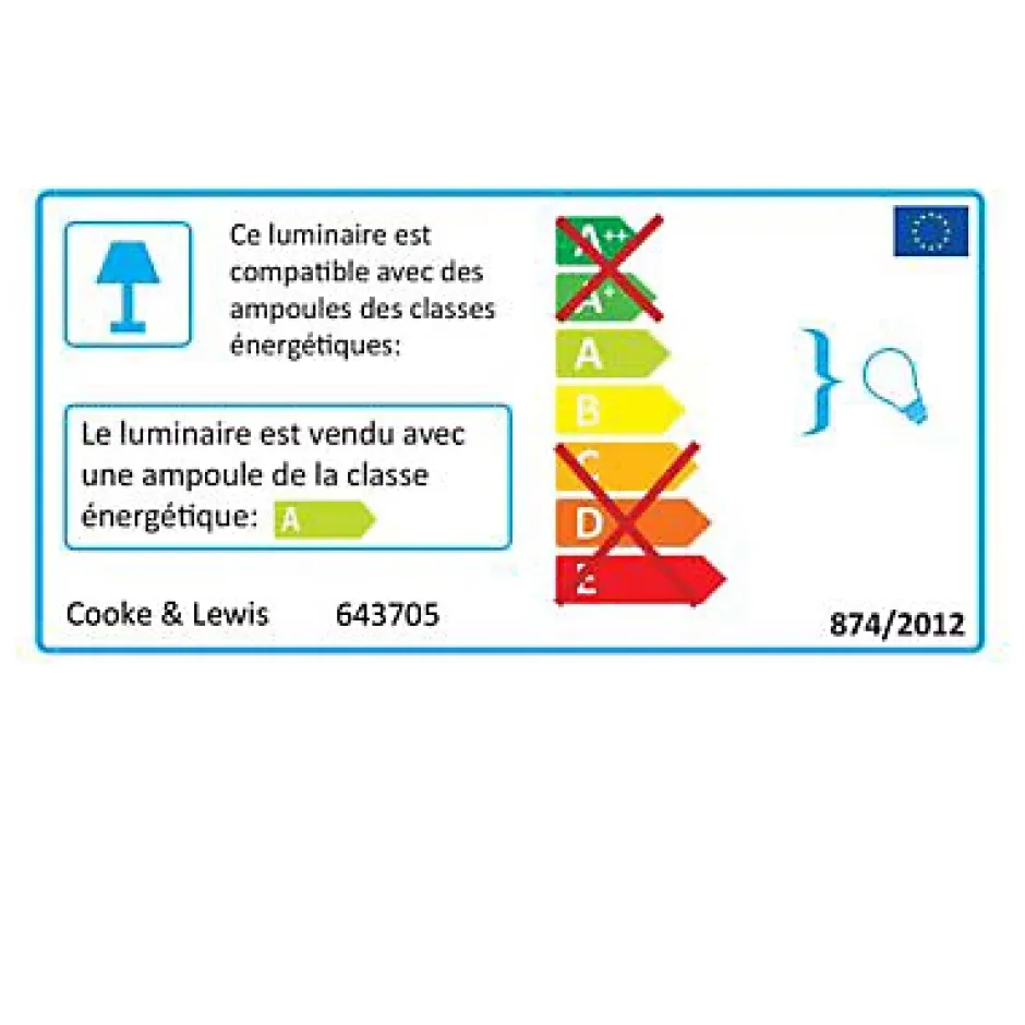 Miroir de salle de bains lumineux LED effet chêne clair l.60 cm, Calao* Miroir Lumineux