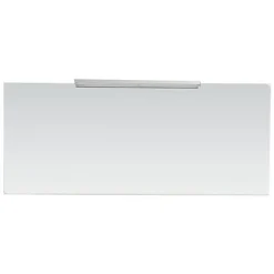 Miroir de salle de bains lumineux LED effet chêne l.120 cm, Calao