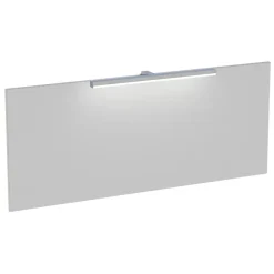 Miroir de salle de bains lumineux LED effet chêne l.120 cm, Calao