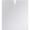 Miroir de salle de bains lumineux chrome IP44 l.60 x H.70 x P.10 cm, Opah* Miroir Lumineux