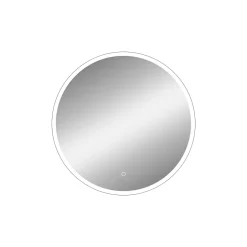 MPGlass Miroir de salle de bains lumineux LED rond Ø 70 cm Bishop 2* Miroir Lumineux