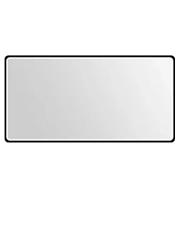 MPGlass Miroir de salle de bains lumineux LED noir 70 x 140 cm, Lyon Chic* Miroir Lumineux