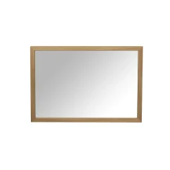 GoodHome Miroir de salle de bains placage chêne l.70 x L.100 x ép.1,6 cm, Perma
