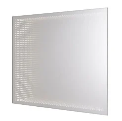 Cooke & Lewis Miroir de salle de bains lumineux LED 80x65 cm, Calshot