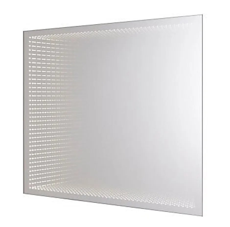 Cooke & Lewis Miroir de salle de bains lumineux LED 80x65 cm, Calshot