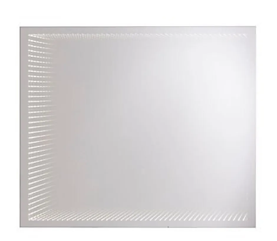 Cooke & Lewis Miroir de salle de bains lumineux LED 80x65 cm, Calshot