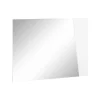 Dmora Miroir Deanna, Miroir de salle de bain, 100% Made in Italy, 80x2h60 cm, Blanc brillant* Miroir Simple