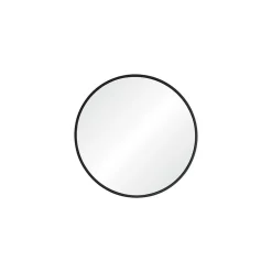 Mob-In Miroir en métal rond D60cm EMA Noir* Miroir Simple