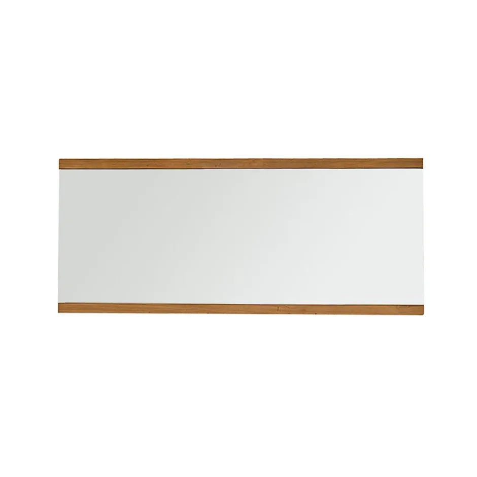 Berah Getah Miroir en teck recyclé rectangulaire 140 cm* Miroir Simple