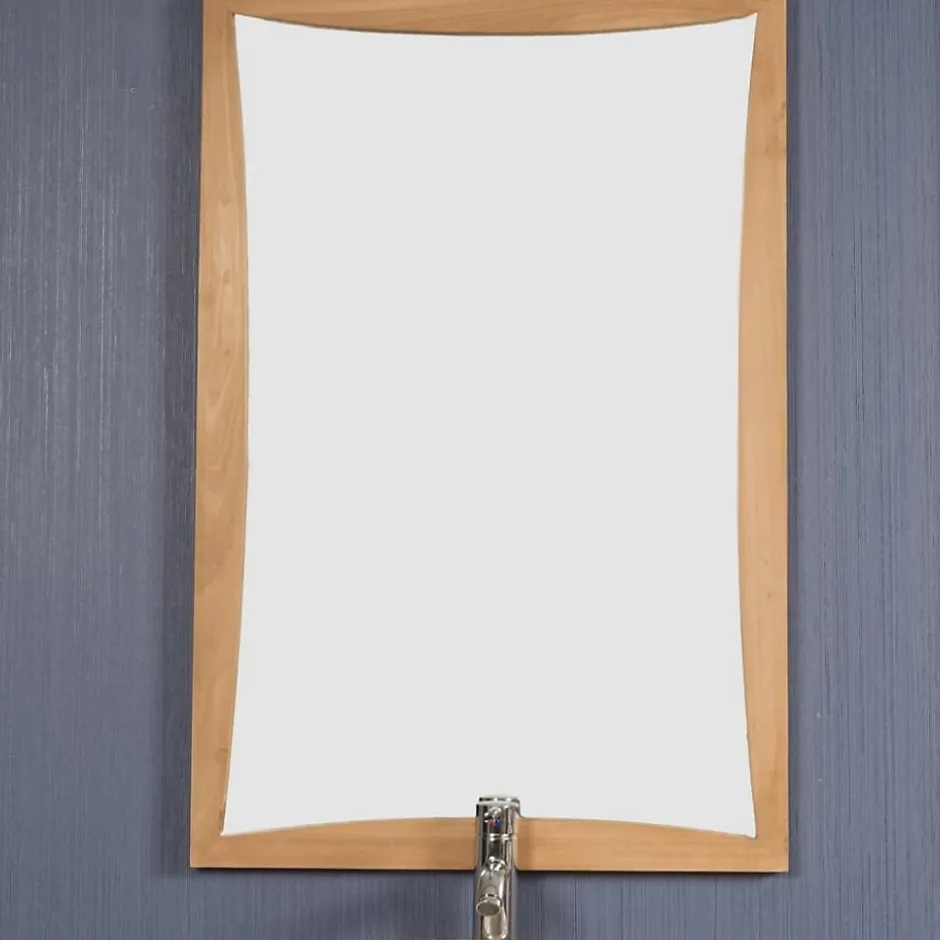Wanda Collection Miroir en teck Tango 60 x 90 cm* Miroir Simple