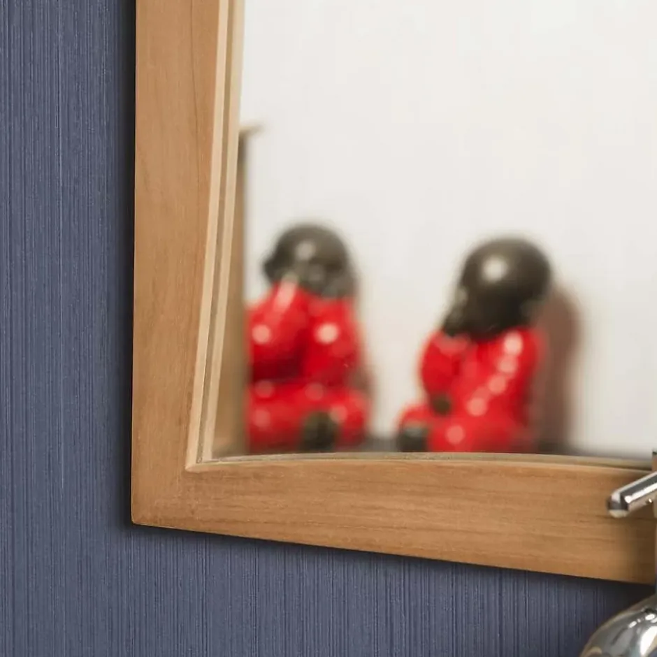 Wanda Collection Miroir en teck Tango 60 x 90 cm* Miroir Simple