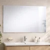 Kiamami Valentina Miroir Encastré Brillant Cm 100X70 Réversible* Miroir Grossissant