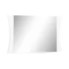 Dmora Miroir Frida, Miroir de salle de bain, 100% Made in Italy, 110x2h60 cm, Blanc brillant* Miroir Simple