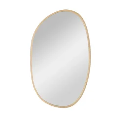 Mob-In Miroir galet réversible en chêne 40x65cm