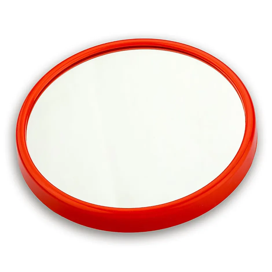 Kiamami Valentina Miroir Grossissant 13 Cm Avec Ventouse Et Cadre Rouge* Miroir Grossissant