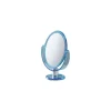 Kiamami Valentina Miroir Grossissant En Résine Thermoplastique Bleue* Miroir Grossissant