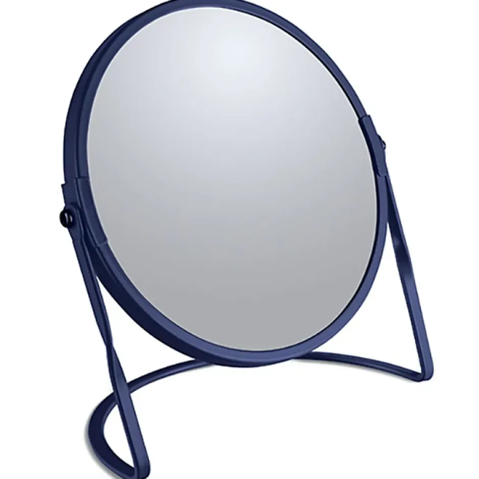 Spirella Miroir grossissant sur pied Acier AKIRA Bleu mat* Miroir Grossissant