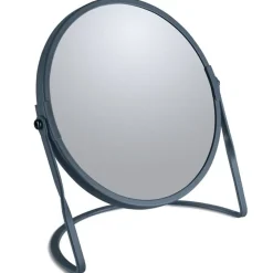 Spirella Miroir grossissant sur pied Acier AKIRA Pétrole mat
