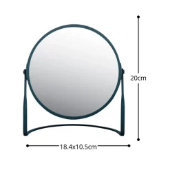 Spirella Miroir grossissant sur pied Acier AKIRA Pétrole mat