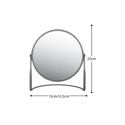 Spirella Miroir grossissant sur pied Acier AKIRA Gris mat* Miroir Grossissant